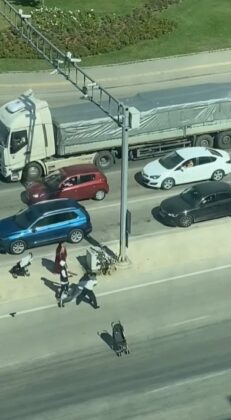 Bursa’da dilenciler mıntıka kavgasına tutuştu