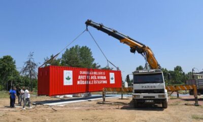 Osmangazi’de ‘Afet ve Acil Durum Müdahale İstasyonu’ kuruldu