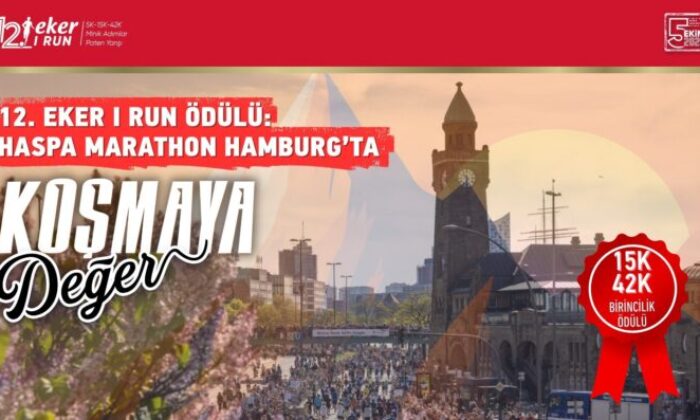 Eker I Run şampiyonları, Haspa Marathon Hamburg’a katılmaya hak kazanacak