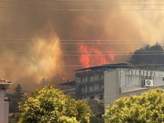 Bursa’da İsmetiye’deki yangına hızlı müdahale