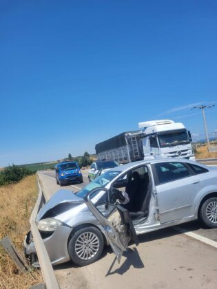 Dikkatsizlik kazaya sebep oldu