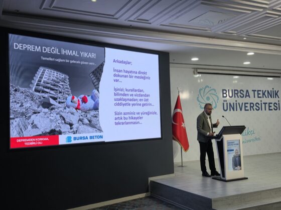 Bursa Beton’dan güçlü mesajlar