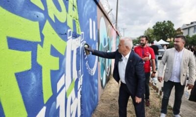 Gençler, Graffiti Şenliği ile kente renk kattı