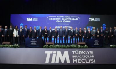 İhracat şampiyonları ödüllendirildi