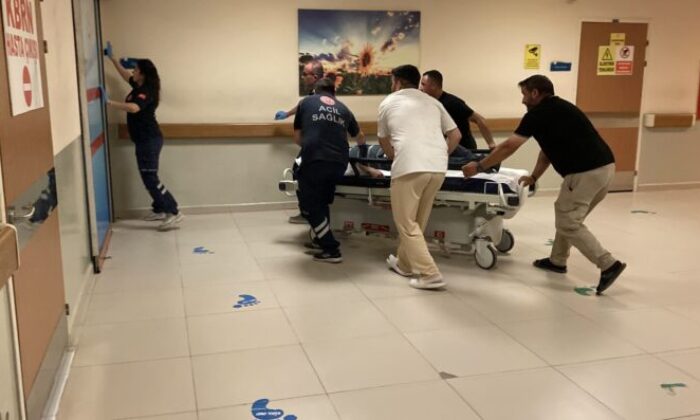 Otobüs şoförü zamanla yarıştı!