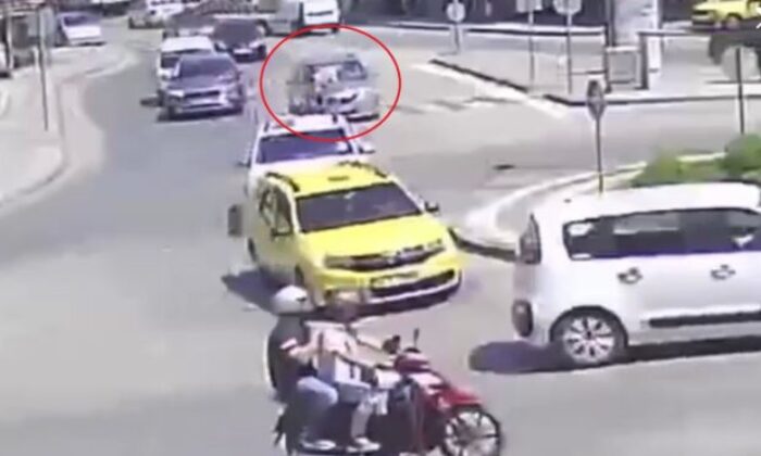 Görenleri hayrete düşüren kaza