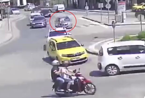 Görenleri hayrete düşüren kaza