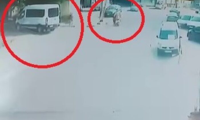 Kuryeye tekme tokat saldırı!