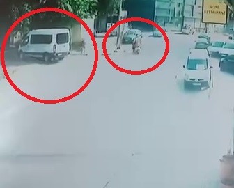 Kuryeye tekme tokat saldırı!