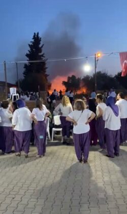 Şalvar gecesi zehir oldu