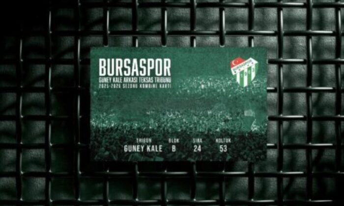 Bursaspor’da kombine satışı sezon öncesi 30 bini aştı!