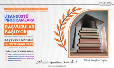 KBÜ’de başvurular 14 Temmuz’da başlayacak