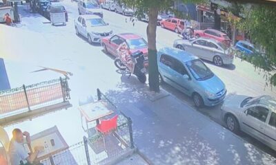 Karşıya geçmek isteyen yayaya otomobil çarptı
