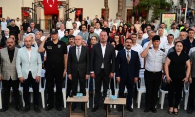 Karacabey’de bayrağın gölgesinde milli birlik vurgusu