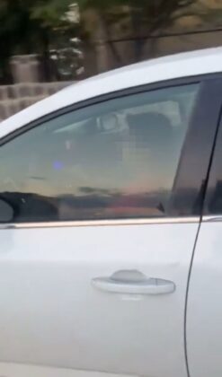 Çocuğunu direksiyon başına geçiren babaya ceza