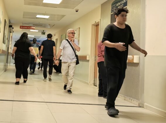 Bursa’da motosiklet zincirine elini kaptırdı!