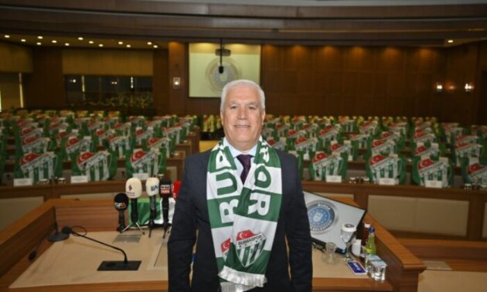 Bursaspor taraftarından, Bozbey’e teşekkür