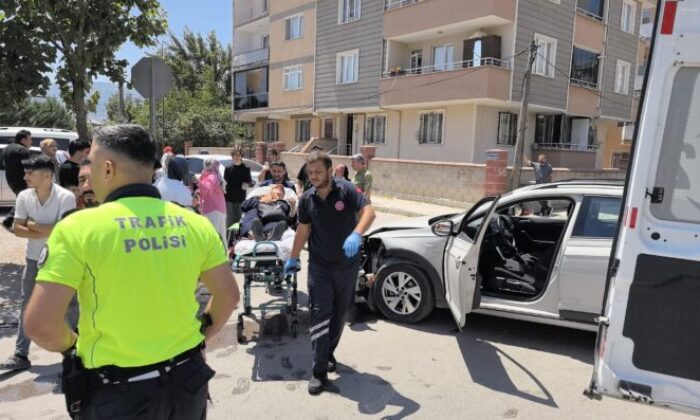 İnegöl’de zincirleme kaza