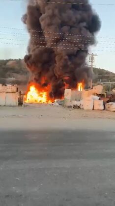 Bursa’da geri dönüşüm tesisinde yangın!