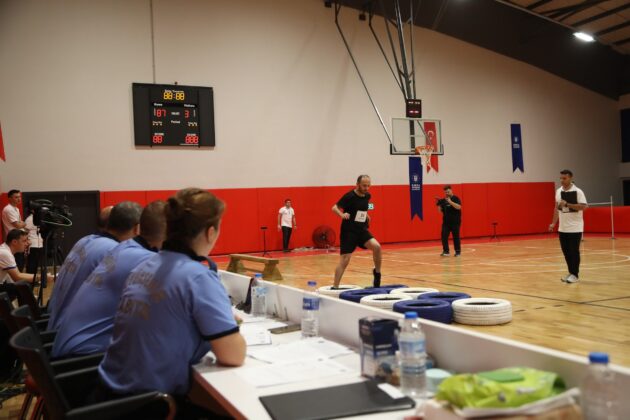 Zabıta olmak için ter döktüler