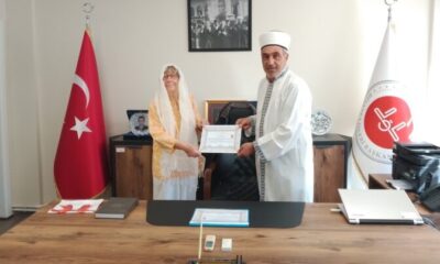 Alman vatandaşı Bursa’da Müslüman oldu