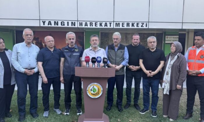 Bakan Yumaklı’dan Bursa’daki yangın hakkında açıklama