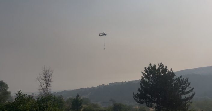 Bursa’daki yangında alevler etkisini yitirdi