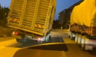 Trafikte tehlike saçtı!