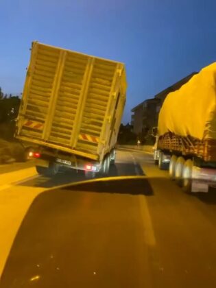 Trafikte tehlike saçtı!