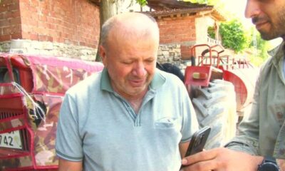 Patlak lastiği ile yardıma koşan çiftçi o anları anlattı