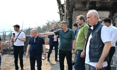 Yangına ‘yıldırım’ müdahale