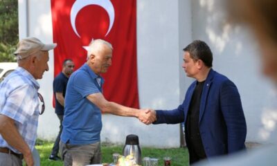 Başkan Aydın halkın içinde