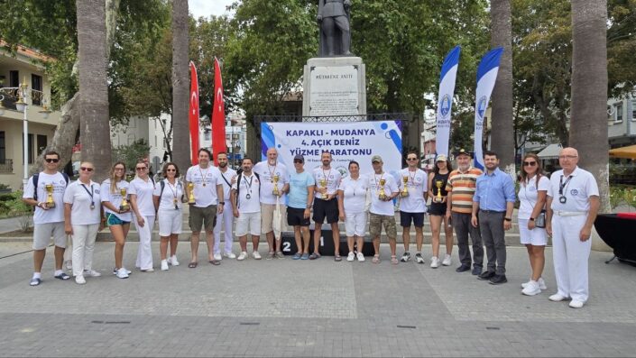 4. Açık Deniz Yüzme Maratonu tamamlandı