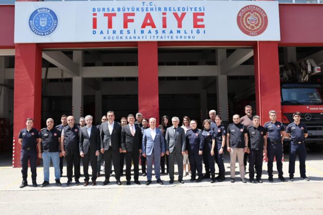 Bursa itfaiyesine güç takviyesi