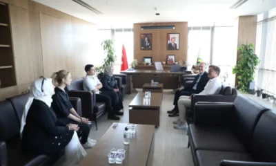 Öğrencilerden Başkan Taban’a teşekkür ziyareti