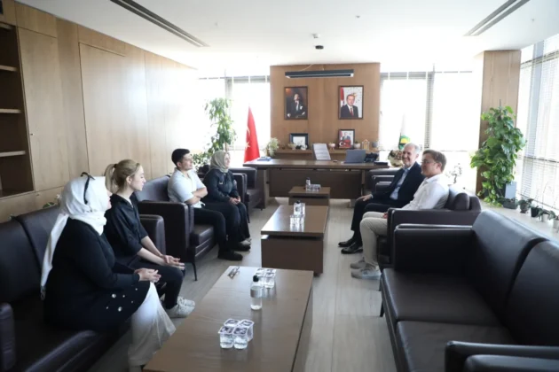 Öğrencilerden Başkan Taban’a teşekkür ziyareti