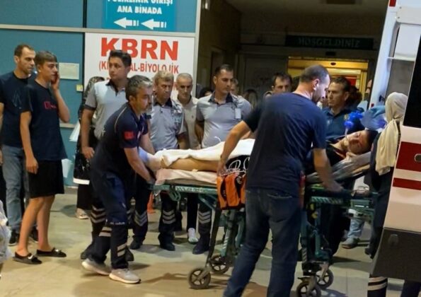 Bursa’da motosiklet ile bisiklet çarpıştı