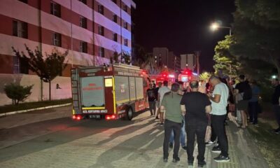 Öğrenci yurdunda yangın paniği!