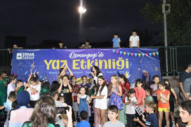 Çocuklar ve aileler doyasıya eğlendi