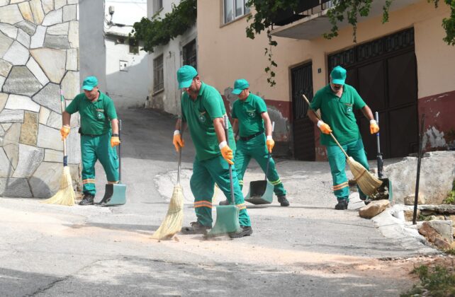 Osmangazi’de her gün 270 kilometre alan temizleniyor