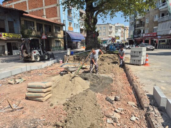 Kestel’de yollar yenileniyor