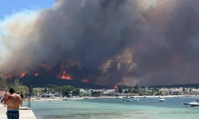 Çanakkale’de orman yangını: Vatandaşlar tahliye ediliyor