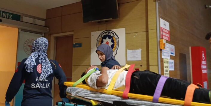 13 yaşındaki çocuk balkondan düştü!