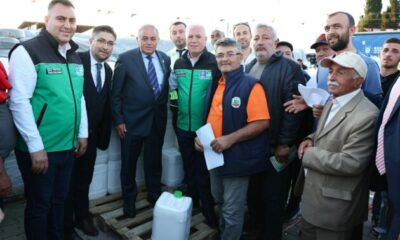 Büyükşehir’in ‘sıvı gübresi’ne çiftçiden tam not