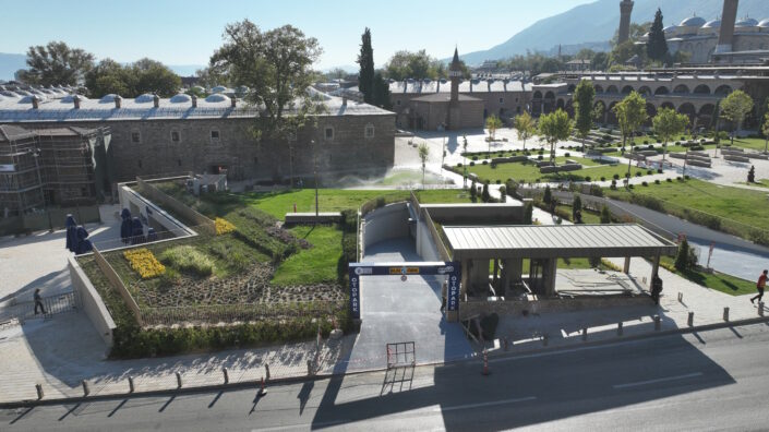 Hanlar bölgesi otoparkı nefes aldırdı