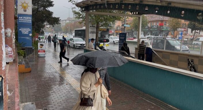 Bursa’da yağmur sevinci