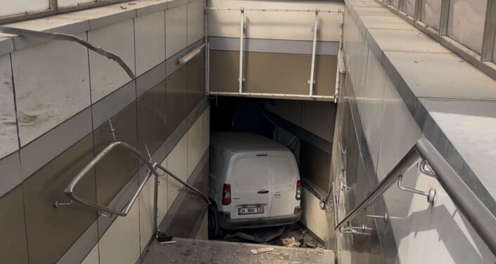 Bursa’da ilginç kaza!