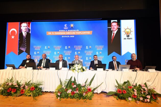 AK Parti Bursa teşkilatı 59. Kez Danışma Meclisi’nde buluştu