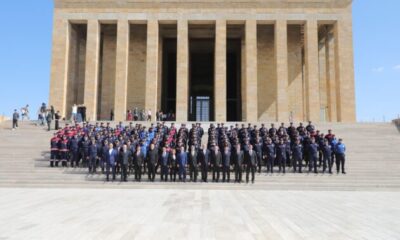 Bursa İtfaiyesi’nden Anıtkabir ziyareti