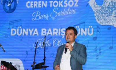 Şarkılar barış için söylendi